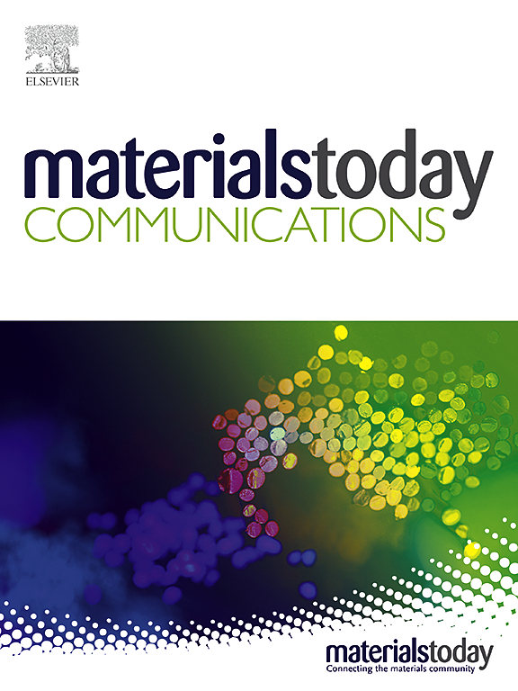 Go to journal home page - Materials Today Communications
